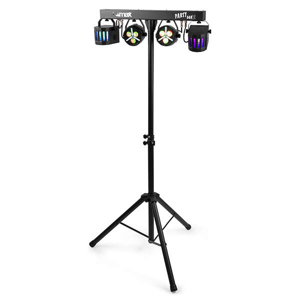 BEAMZ PARTYBAR12 SET 2x PAR and 2 x DERBY RGBW