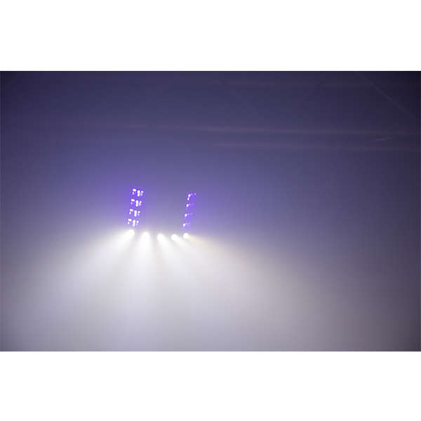 BEAMZ LED GOBO DERBY WITH UV AND STROBE 5x 3W LED 16x 3W RGBAWUV