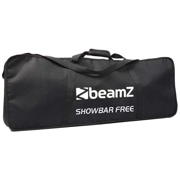 BEAMZ SHOWBAR FREE WITH PAR DERBY AND STROBE 4x 1W LED 6x 4W RGBW