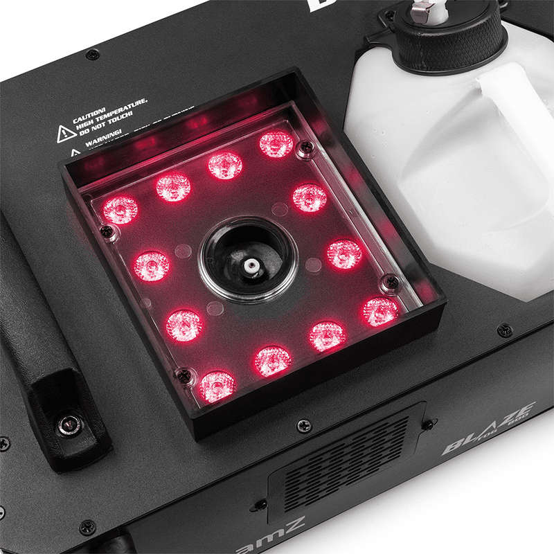 BEAMZ BLAZE800 VERTICAL FOG MACHINE 800W RGBA 12X 4W