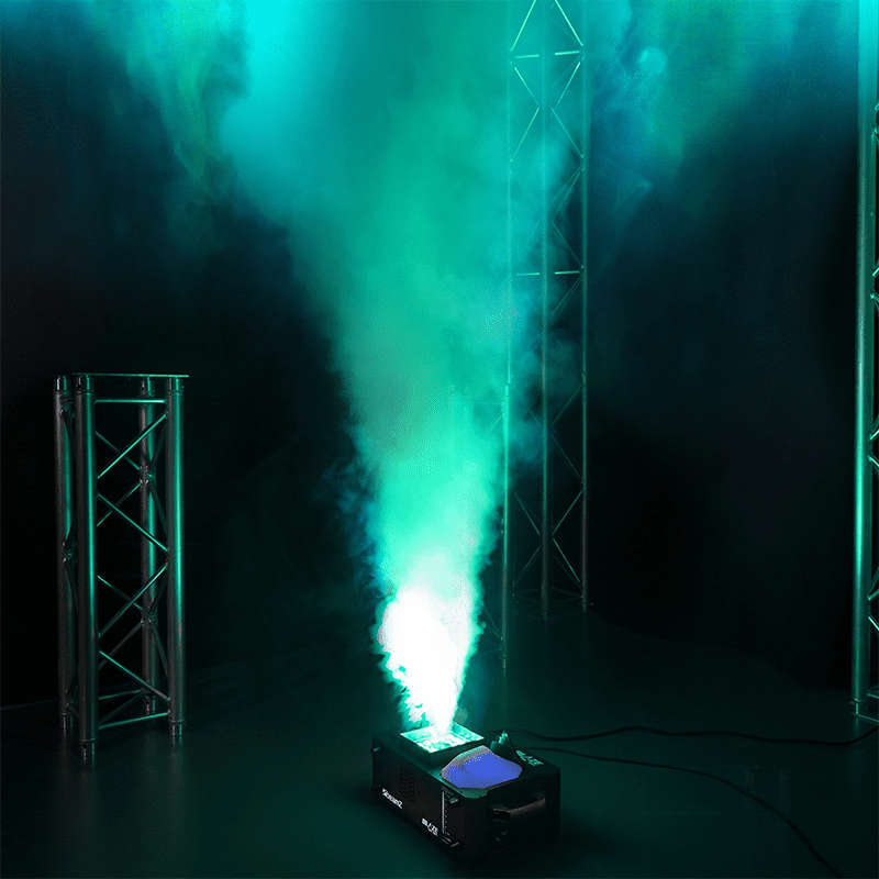 BEAMZ BLAZE1200 VERTICAL FOG MACHINE 1200W RGBA 24X 4W