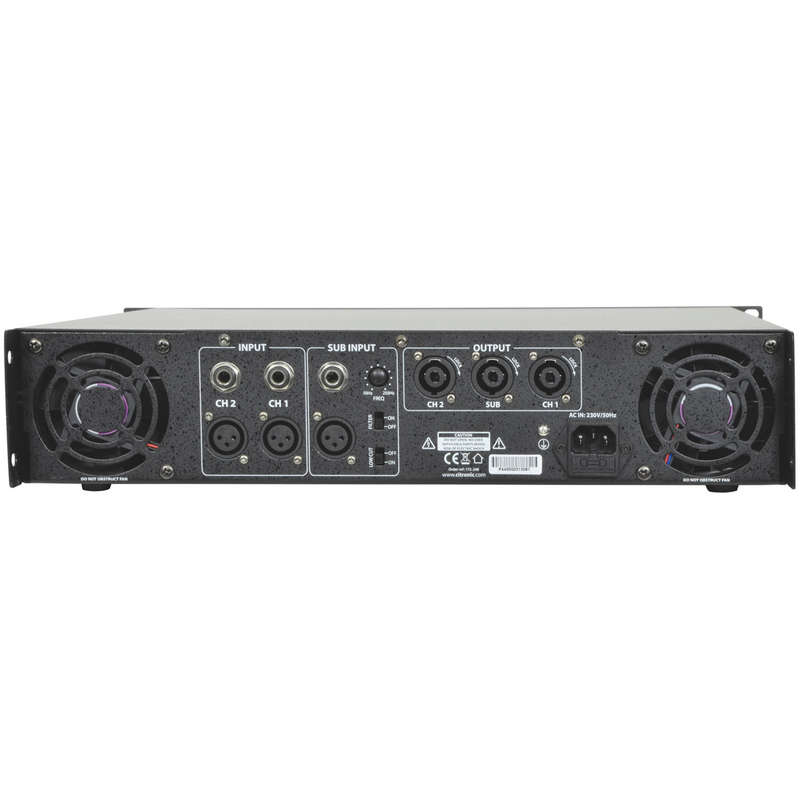 CITRONIC P44800 2U POWER AMPLIFIER 2X 400W + 800W