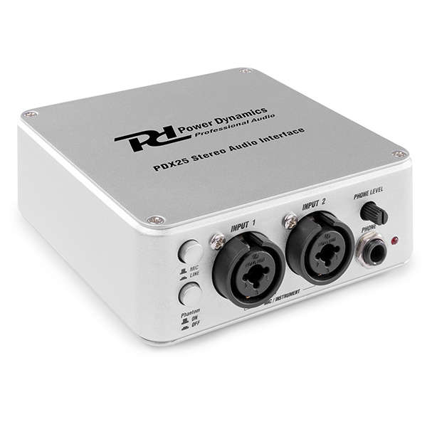 Power Dynamics - PDX25 USB AUDIO INTERFACE 2CH