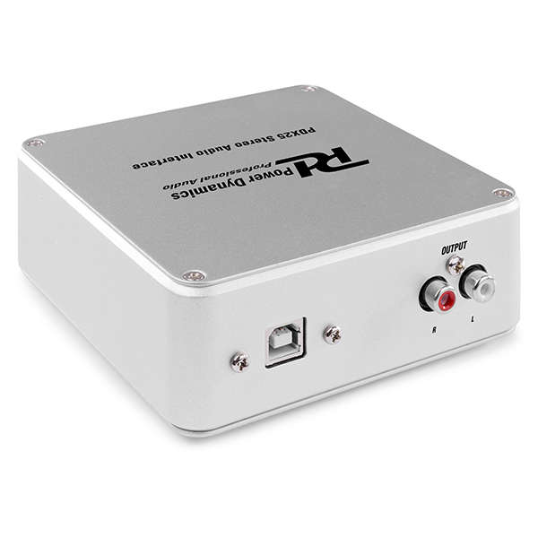 Power Dynamics - PDX25 USB AUDIO INTERFACE 2CH