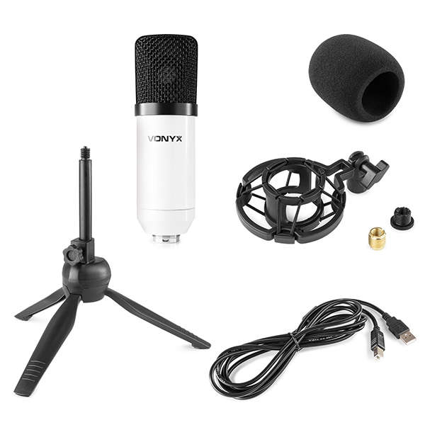 Vonyx - CM300W STUDIO USB MICROPHONE