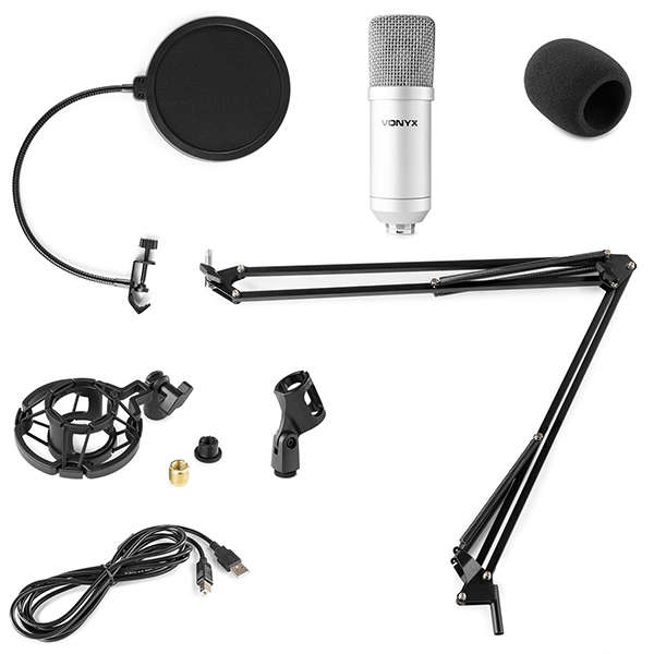 Vonyx - CMS300S STUDIO USB MICROPHONE SET