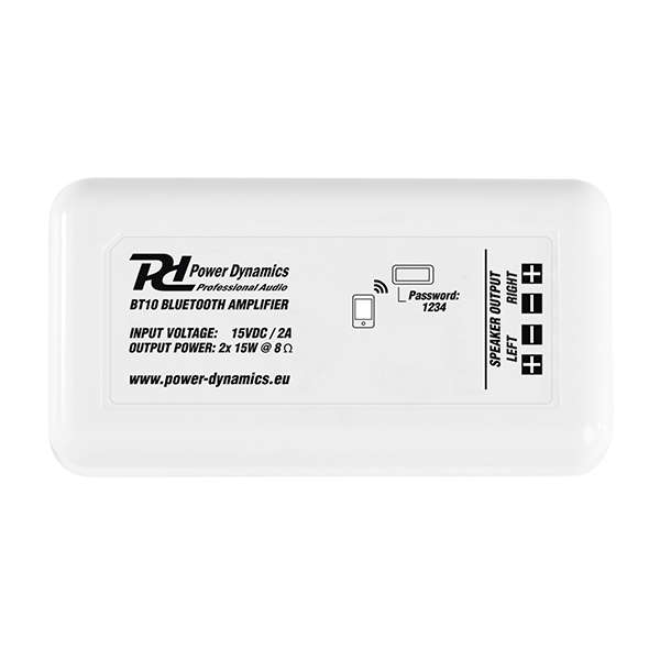 Power Dynamics - BT10 IN-WALL BLUETOOTH AMPLIFIER