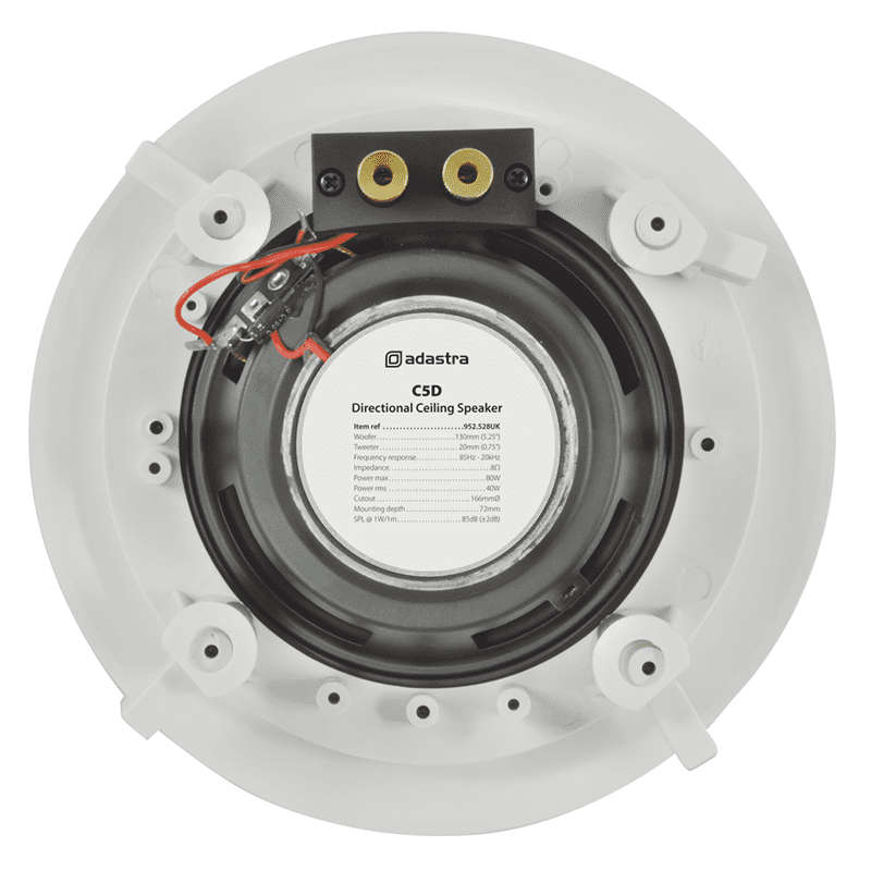 C5D CEILING SPK DIRECTIONAL TWEETER 5.25in SINGLE 60W