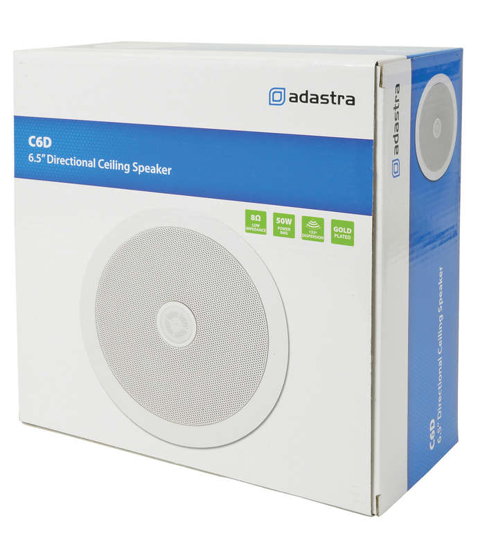 ADASTRA - C6D CEILING SPEAKER WITH DIRECTIONAL TWEETER