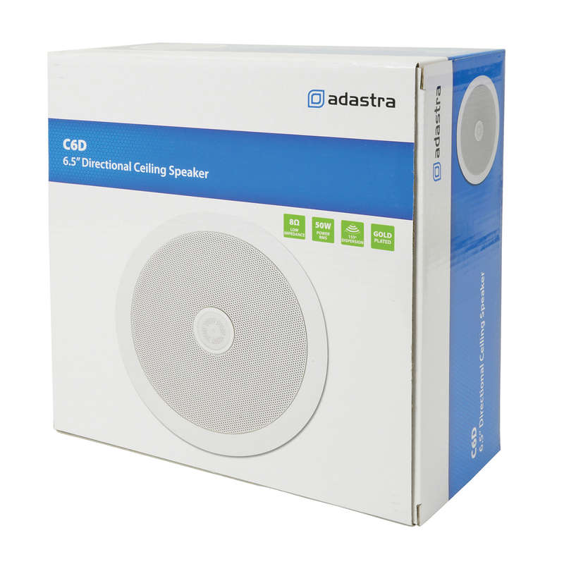 ADASTRA - C6D CEILING SPEAKER WITH DIRECTIONAL TWEETER