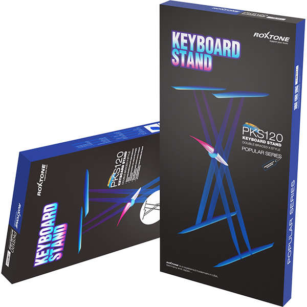 Roxtone - KEYBOARD STAND DOUBLE BRACE
