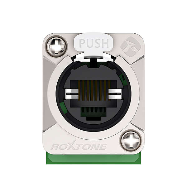 ROXTONE CONNECTOR ETHERCON CHASSIS MOUNT CAT5 SHIELDED