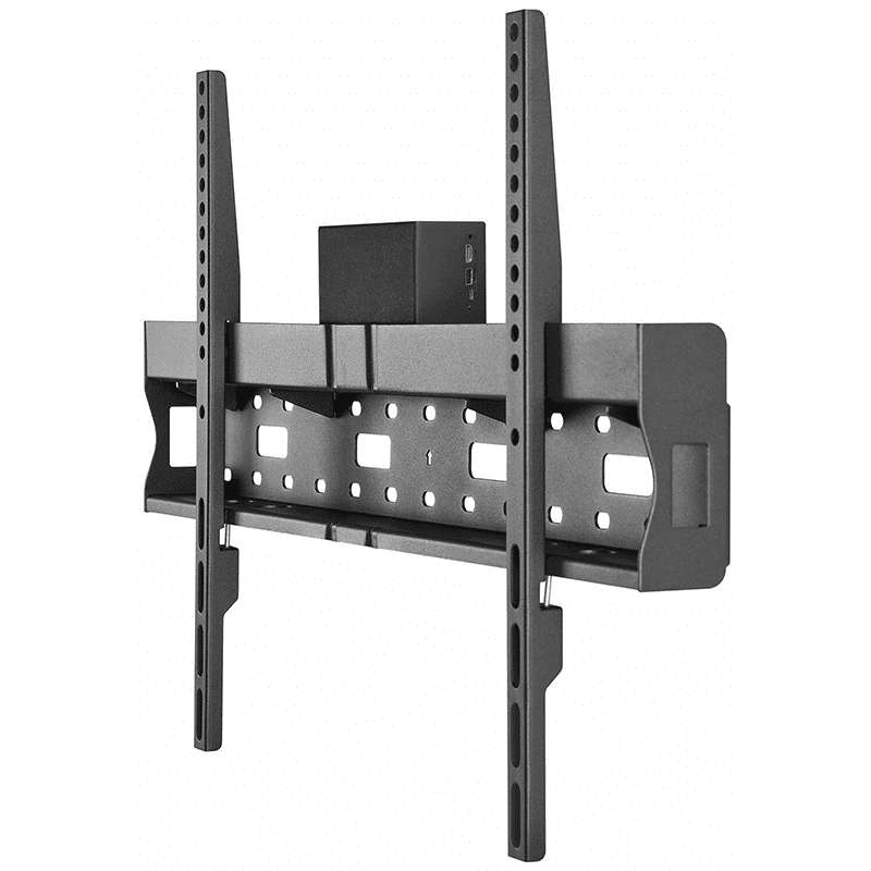 AVLINK TV WALL MOUNT BRACKET FIXED 37in - 70in WITH MEDIA SHELF