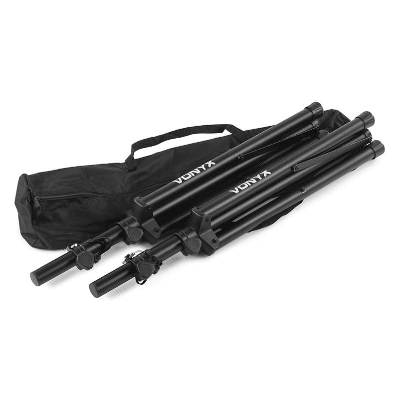 Vonyx - LS01K SPEAKER STAND PAIR WITH BAG