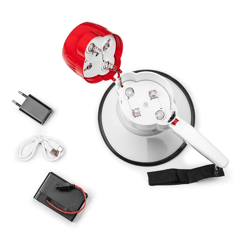 Vonyx - MEG025 MEGAPHONE 25W WITH RECORD AND SIREN