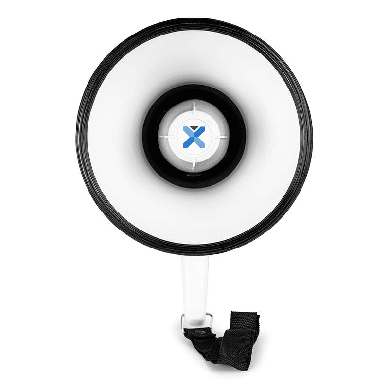 Vonyx - MEG025 MEGAPHONE 25W WITH RECORD AND SIREN