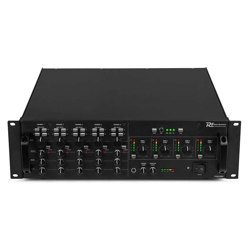 PDM PAM2004 100V MIXER AMPLIFIER 200W BT 4 ZONE