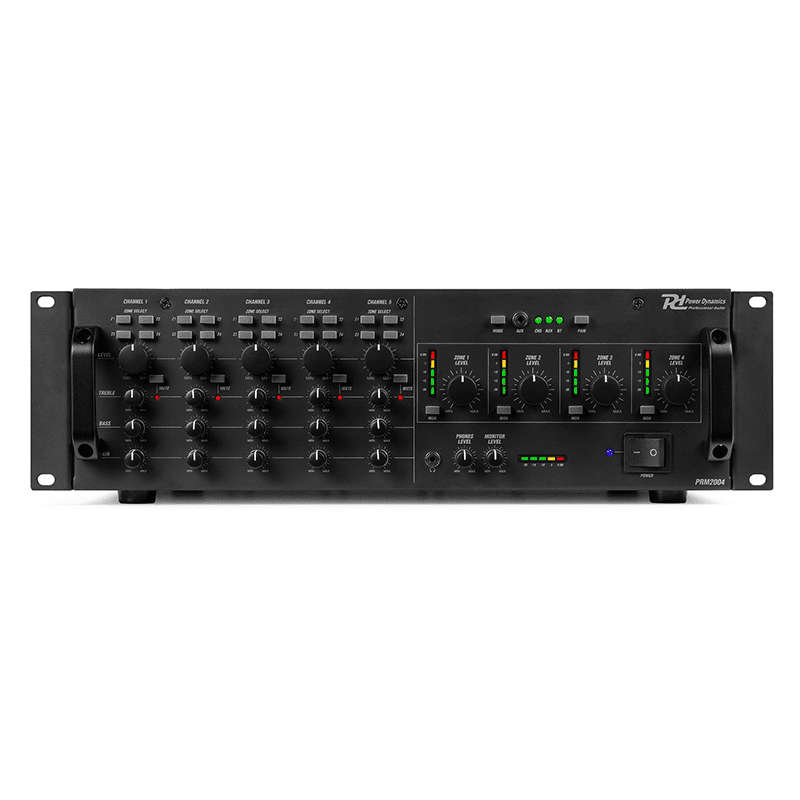 PDM PAM2004 100V MIXER AMPLIFIER 200W BT 4 ZONE