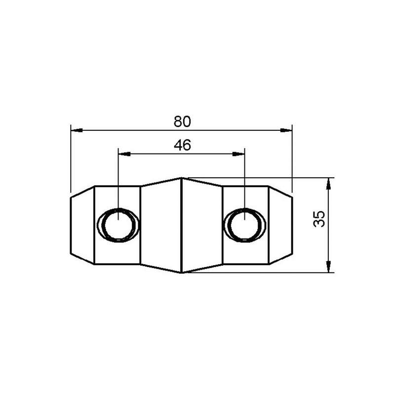 ALUSTAGE CONICAL CONNECTOR