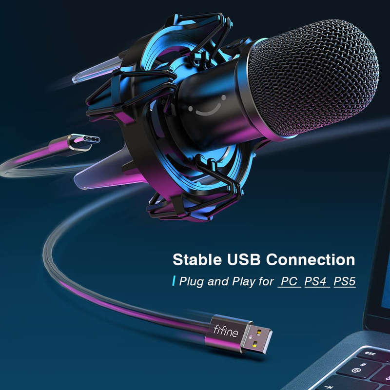 Fifine K651 USB Dynamic Microphone