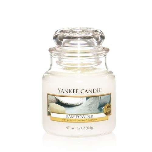 Yankee Candle Baby Powder Small Jar Retail Box No warranty