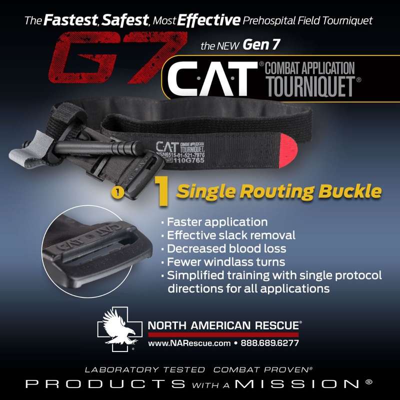 North American Rescue Combat Application Tourniquet