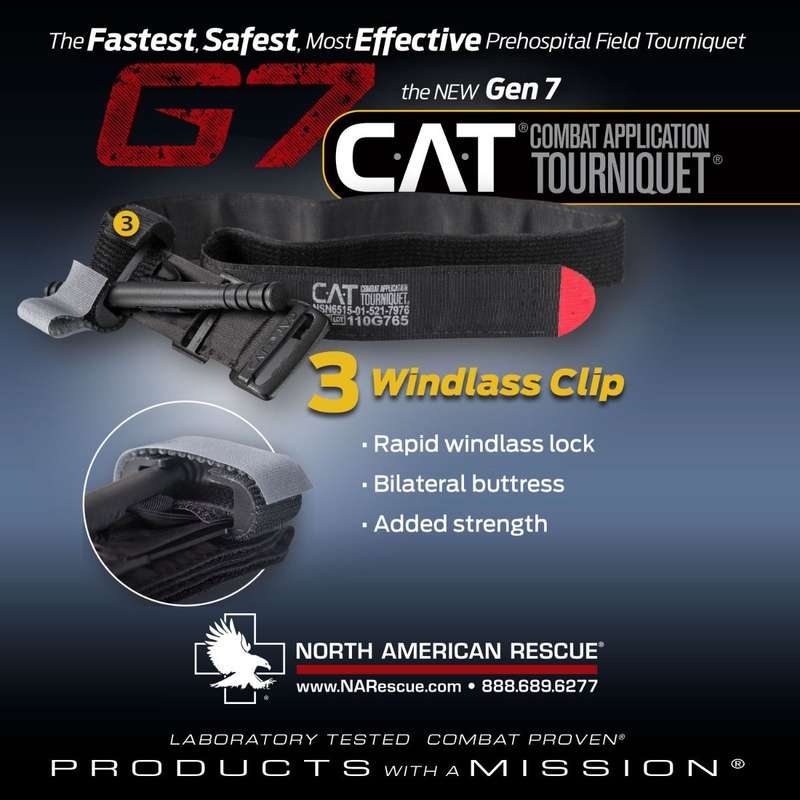 North American Rescue Combat Application Tourniquet