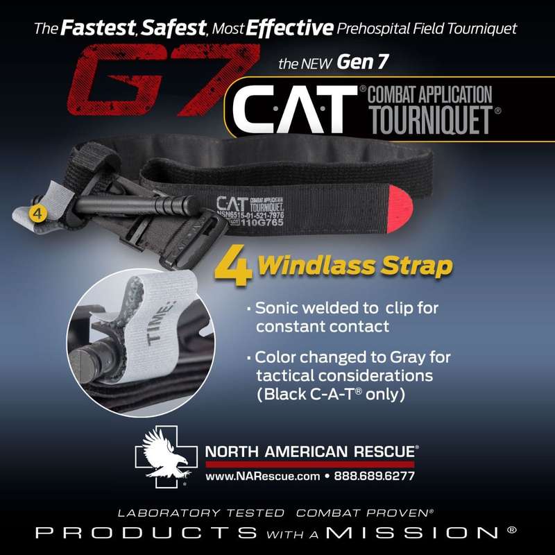 North American Rescue Combat Application Tourniquet
