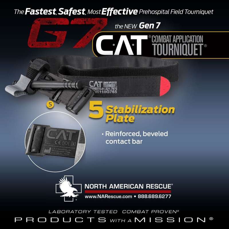 North American Rescue Combat Application Tourniquet