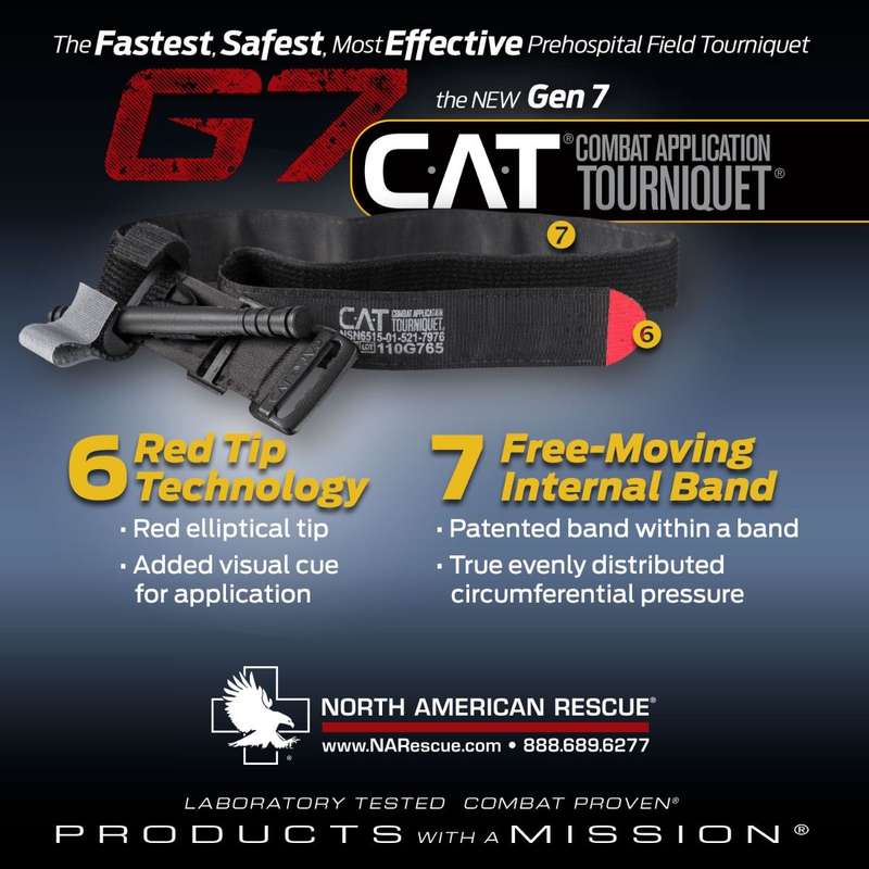 North American Rescue Combat Application Tourniquet