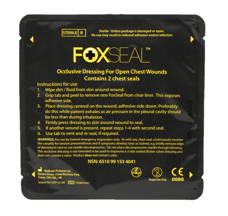 Foxseal Occlusive Dressing Twin Pack
