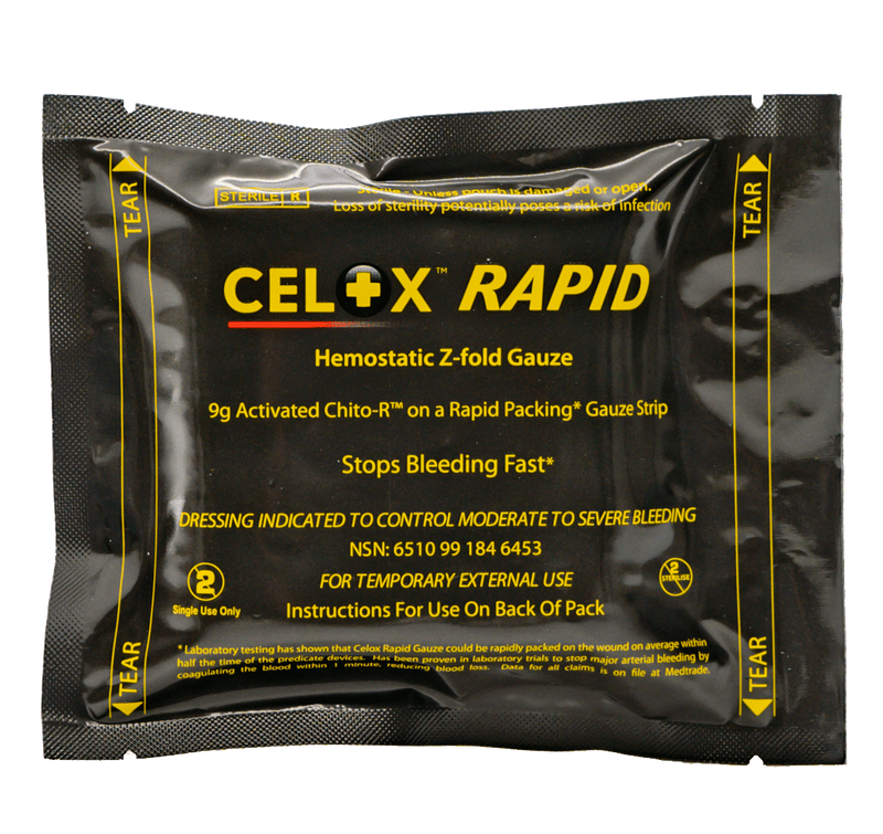 Celox Rapid Gauze Z-fold