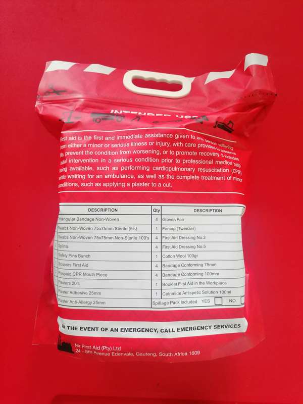 Trident Regulation 3 First Aid Kit - Contents Only