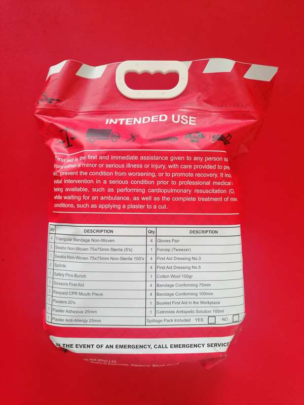 Trident Regulation 7 First Aid Kit - Contents Only