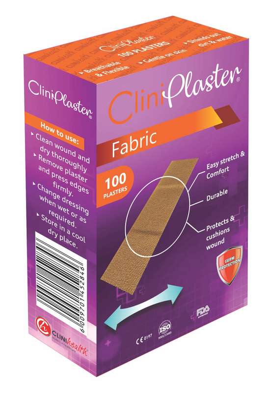 Cliniplaster Fabric Plasters - 100