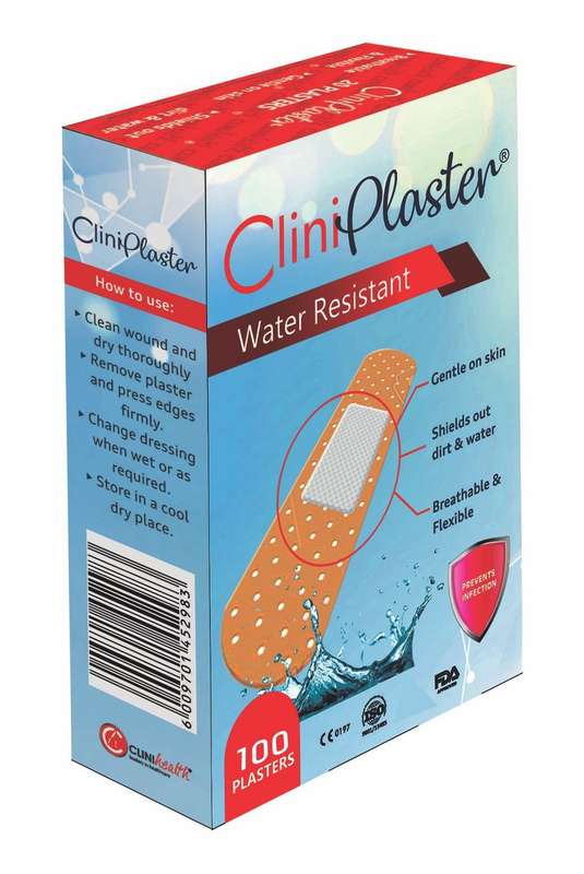 Cliniplaster Water Resistant Plasters - 100