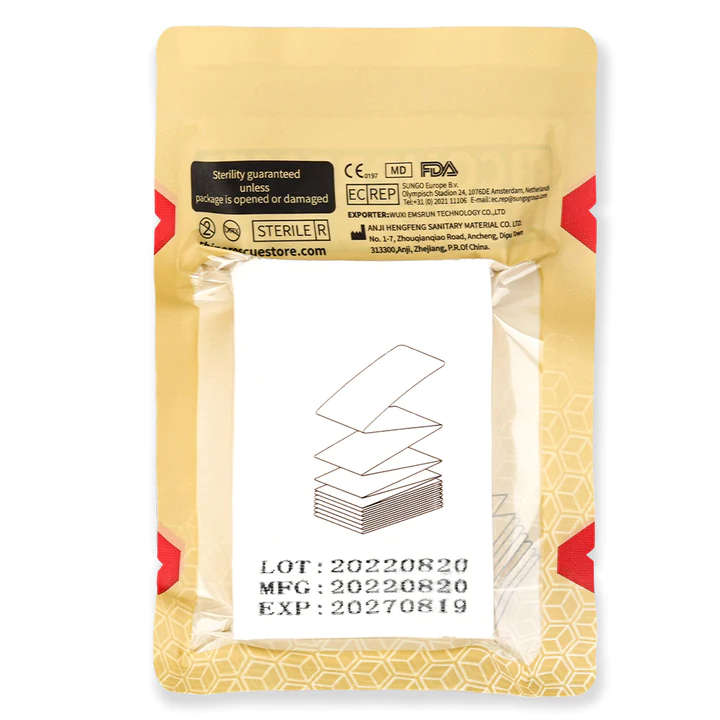 Rhino Rescue Compressed Gauze Z-fold