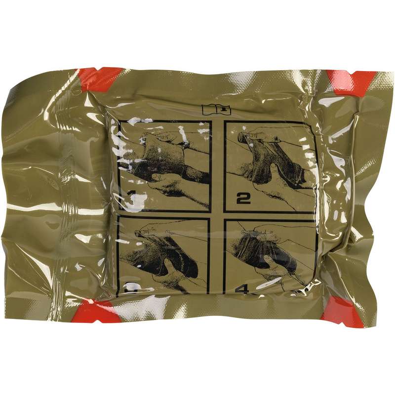 North American Rescue Flat Emergency Trauma Dressing 6"