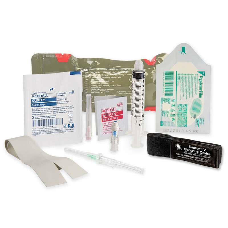 North American Rescue Needleless Saline Lock Kit