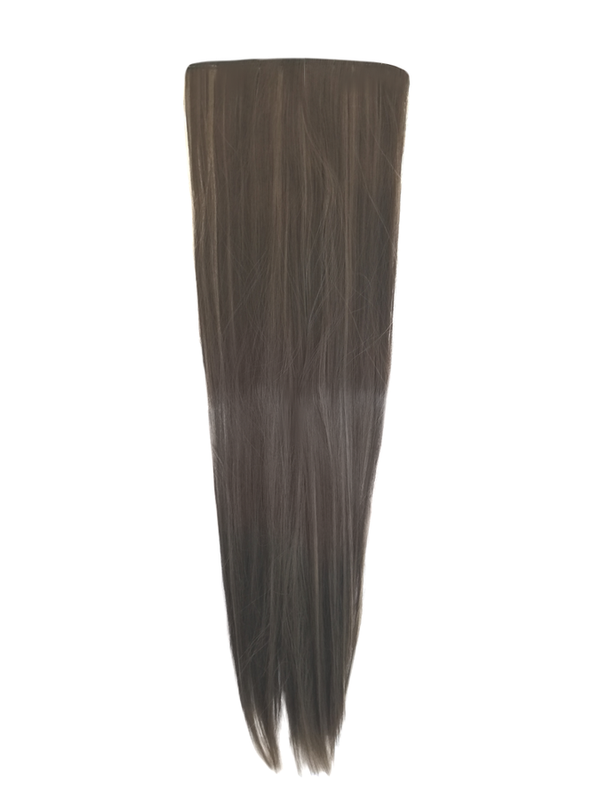 3 Piece 60cm Full Head Clip-on Hair Extensions XXL - H6K-18B Dark Expresso Mix