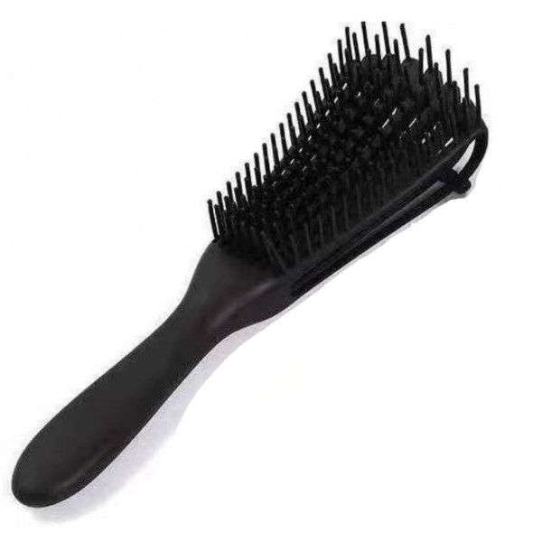 Expandable And Adjustable Detangling Brush - Black