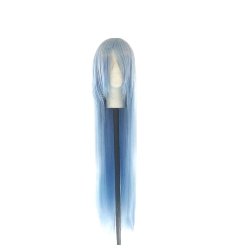 Long-Fringe 100cm Cosplay/Fashion Wig - Ash Blue