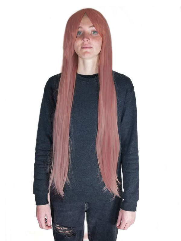 Long-Fringe 100cm Cosplay/Fashion Wig - Ash Rose