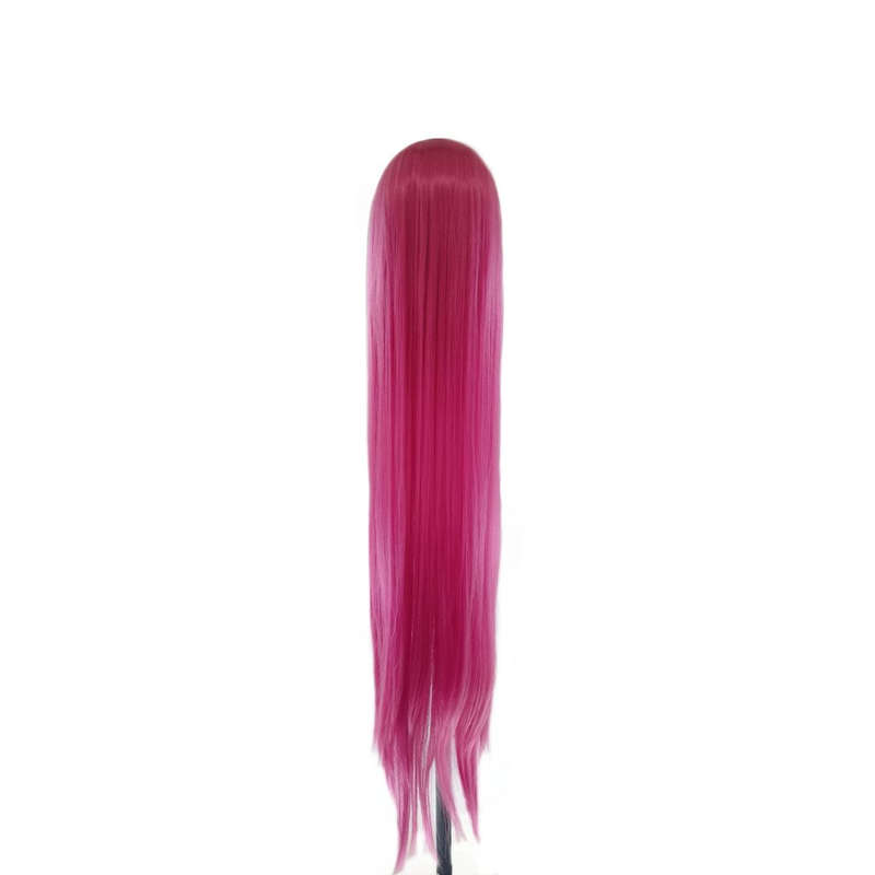 Long-Fringe 100cm Cosplay/Fashion Wig - Bubblegum Pink
