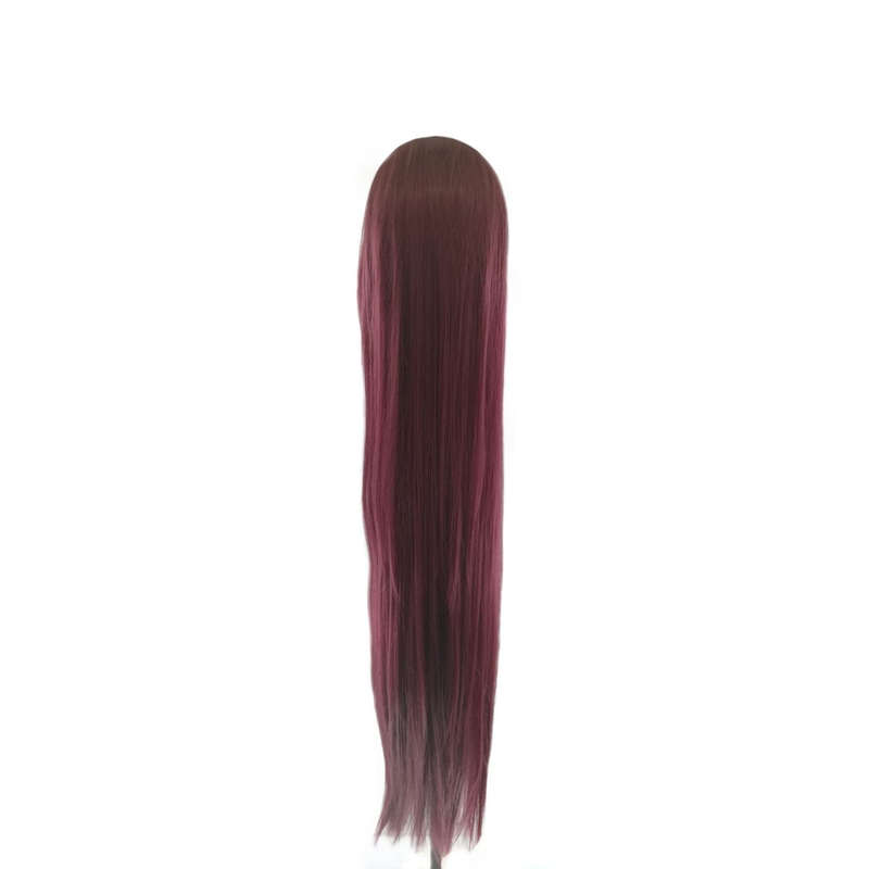 Long-Fringe 100cm Cosplay/Fashion Wig - Burgandy