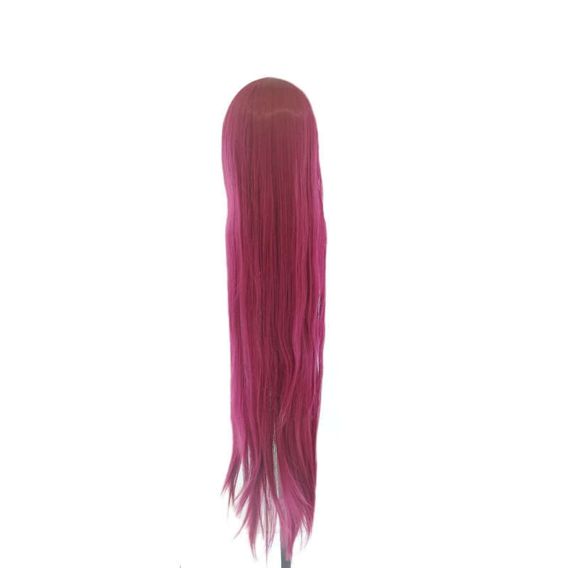 Long-Fringe 100cm Cosplay/Fashion Wig - Cherry Red