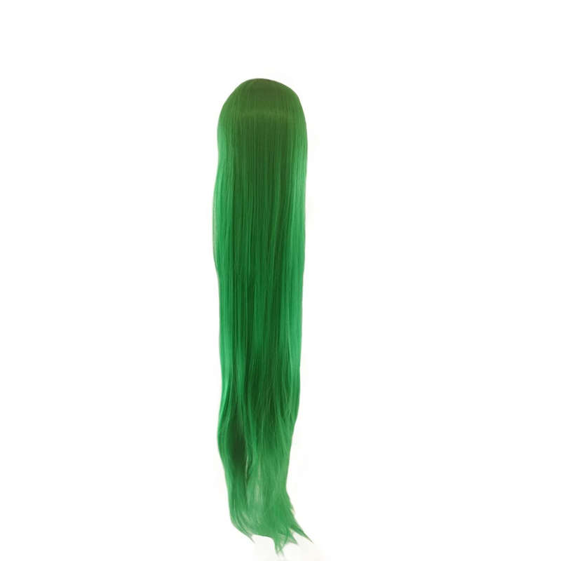 Long-Fringe 100cm Cosplay/Fashion Wig - Emerald Green