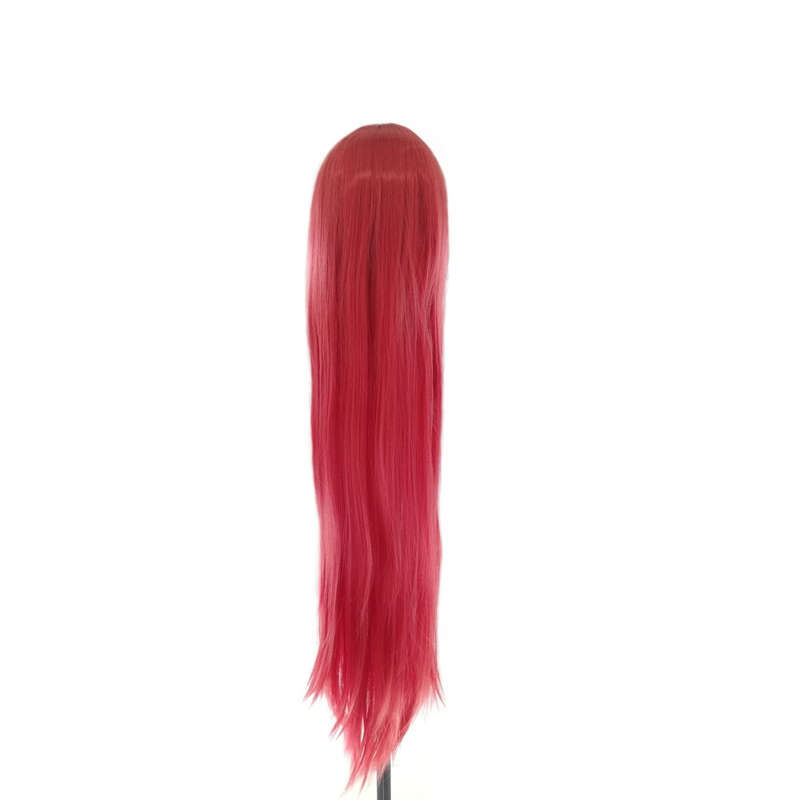 Long-Fringe 100cm Cosplay/Fashion Wig - Fire Red