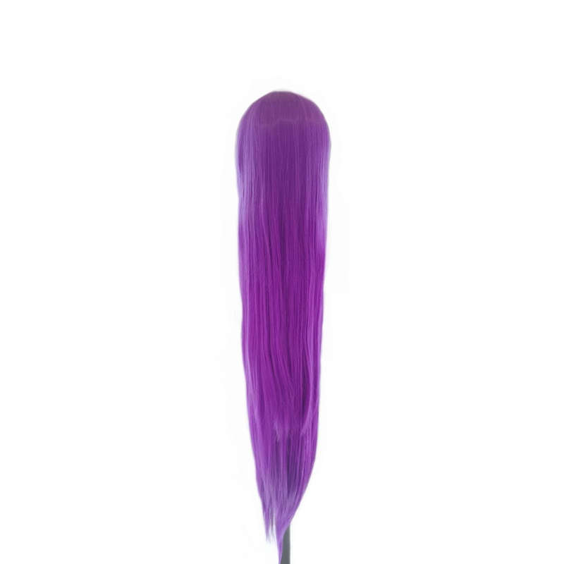 Long-Fringe 100cm Cosplay/Fashion Wig - Hot Purple