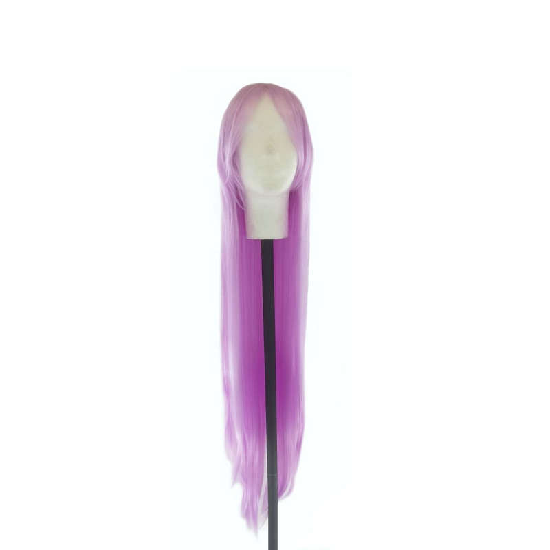 Long-Fringe 100cm Cosplay/Fashion Wig - Ice Pink